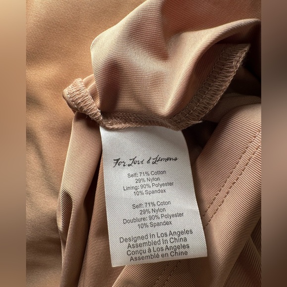 For Love & Lemons Mon Cheri Dress Ballet Blush Pink Lace Mini Size XS** - Picture 8 of 14